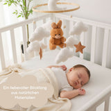 Babymobile Hase Hängemobile Mobile Babyspielzeug Schlafmobile