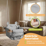 Babyschaukel Indoor Schaukelsitz mit Polsterung Kleinkindschaukel