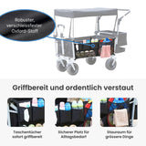 Bollerwagen mit Aufbewahrungstaschen Leiterwagen mit Zusatztaschen