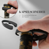 Flaschenöffner-Set Weinausgiesser Weinöffner Weinstopper Korkenzieher