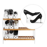 Schuhstapler Schuhregal Schuh-Organizer Schuhhalter Schuhschrank Schuhhalterung