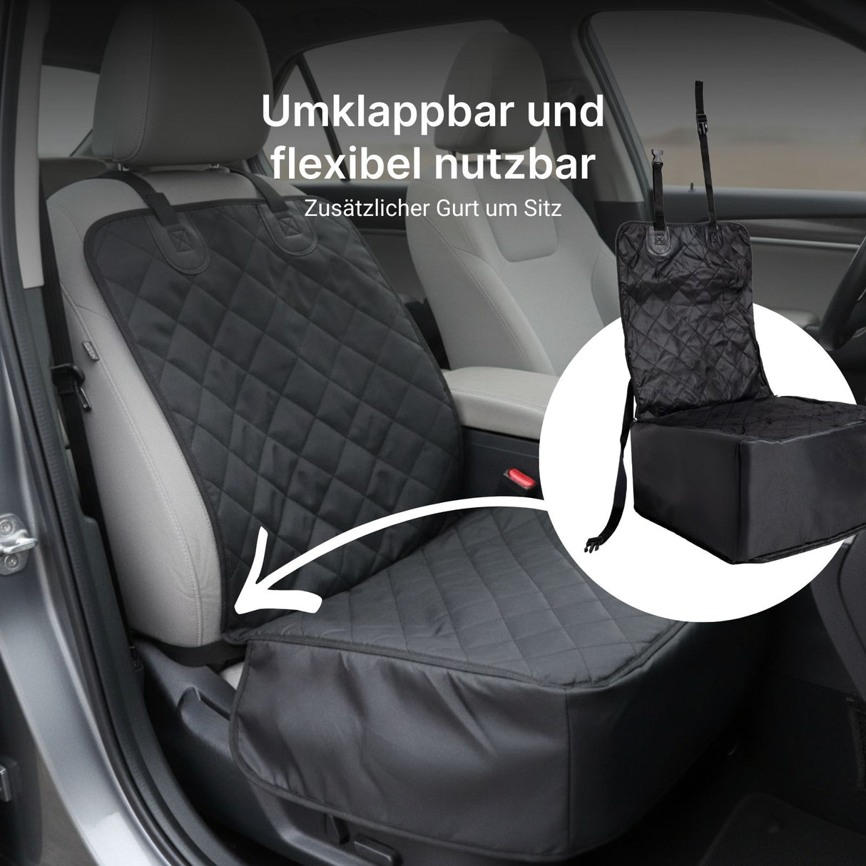 Autositzschondecke Autositz-Hundebox Autositzschutz Hund Sitzschoner