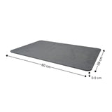 Diatomit-Fussmatte fürs Badezimmer Stein-Badematte Badvorleger Kieselgur-Matte