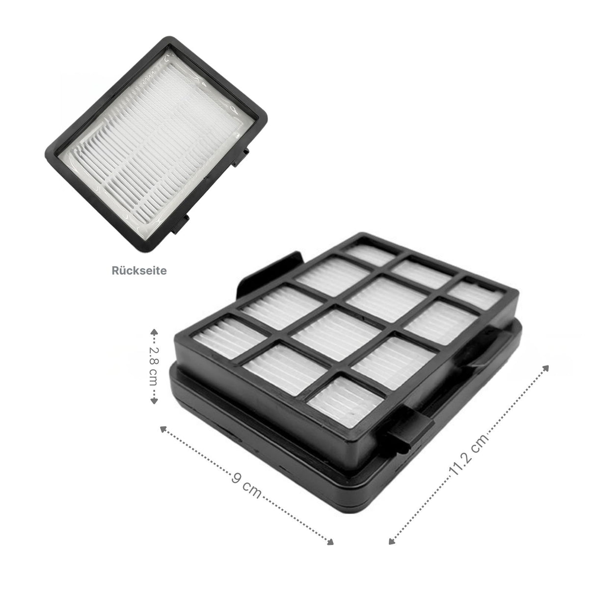 Alternatives HEPA-Filter-Set BBZ152EF zu Bosch Serie 2 Serie BGC05 Serie BGS05