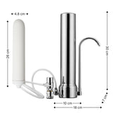 Stand-Wasserfilter Counter Top-Wasserfilter mit Keramik-Filterkartusche