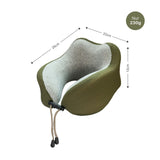 Nackenkissen Nackenhörnchen Memory Foam Reisekissen Flugzeug