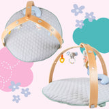 Baby-Spielmatte Spieldecke Krabbeldecke mit Spielbogen Activity Decke