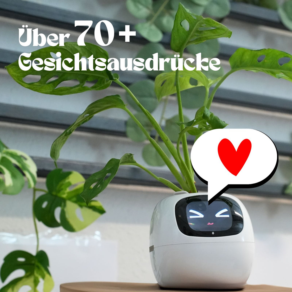 USB-Pflanzenübertopf Smarter Blumentopf Smart Plant Pot Elektronischer Blumentopf Ivy Smart Planter