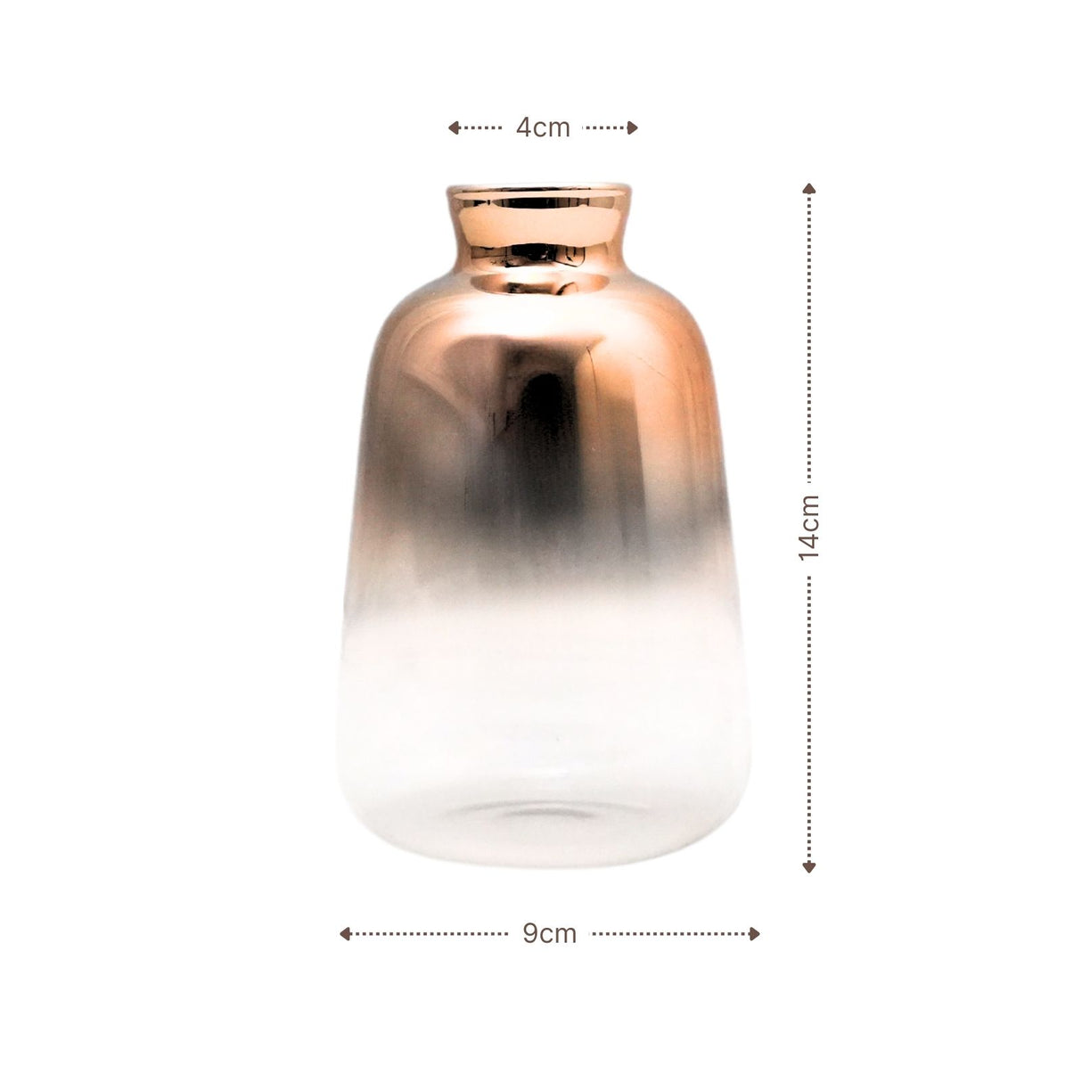 Glasvase Dekovase Blumenvase Tischvase Designvase