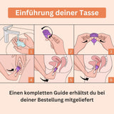 Menstruationstasse + Sterilisator Grösse S Periodenbecher Menstasse