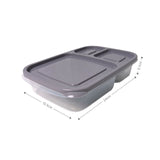 Aufbewahrungsbox Meal-Prep Box Frischhaltedose Vorratsdose Lunchbox