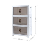 Modul-Set 55 Vorratsschrank Faltbox 1 Basis 2 Erweiterungen