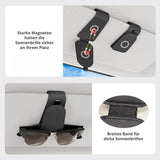 Brillenablage fürs Auto Sonnenblende-Clip Sonnenbrillenhalter Etui