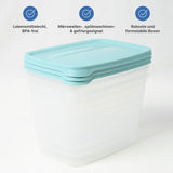 28-tlg. Frischhaltedosen-Set Meal-Prep-Dosen Vorratsdosen Gefrierdosen