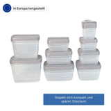 28-tlg. Frischhaltedosen-Set Gefrierdosen Meal-Prep-Dosen Vorratsdosen