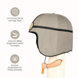 Helm-Regenschirm Stockschirm Regenschirm mit UV-Schutz Sonnenschirm