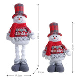 Schneemannfigur Deko-Schneemann Stehfigur Schneemann Dekofigur Winter