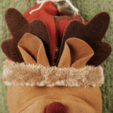 Stuhlhusse mit Rentier Weihnachts-Stuhldeko Stuhlbezug Stuhlüberzug
