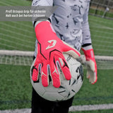 Fussballhandschuhe ViVor Crazy Orange Gr. 10 Torwart Goalie Handschuhe