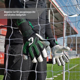 Fussballhandschuhe Revolution Green Gr. 9.5 Torwart Goalie Handschuhe