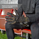 Fussballhandschuhe Revolution Gold Gr. 7 Torwart Goalie Handschuhe