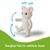 3-tlg. Mäuse-Puppenfamilie Puppen Spielzeugfiguren Kinderspielzeug