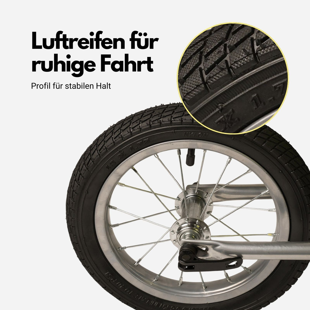 Tieranhänger fürs Velo Hunde-Fahrradanhänger Hundejogger Veloanhänger