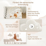 Babymobile Hase Hängemobile Mobile Babyspielzeug Schlafmobile
