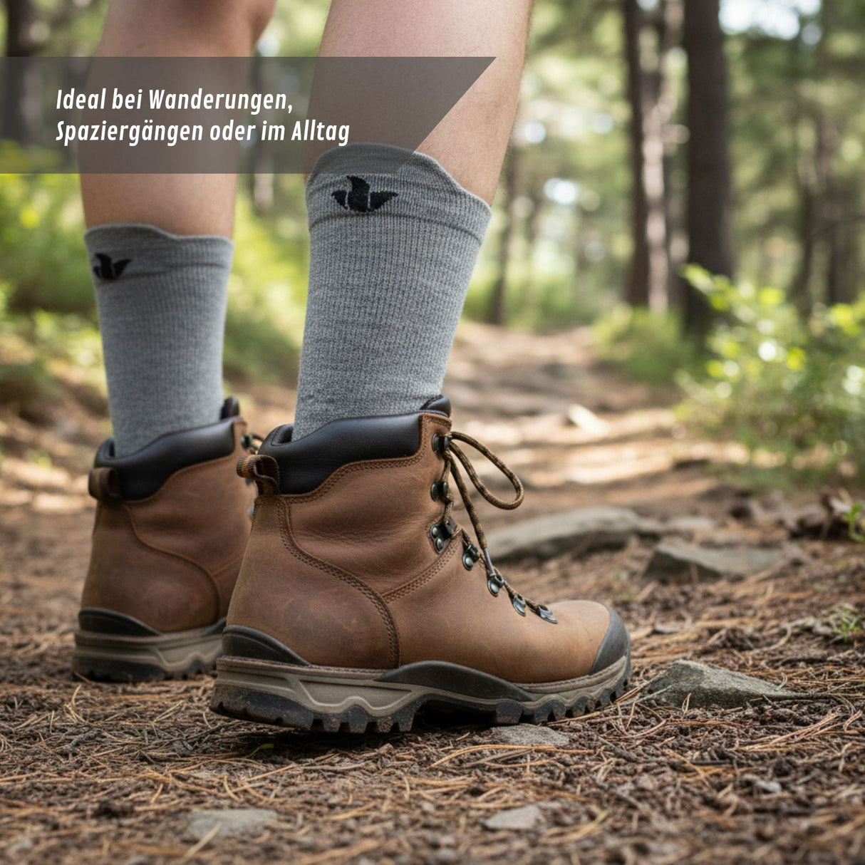 Merino-Socken Gr. 39-42 Reisesocken Outdoorsocken Wandersocken