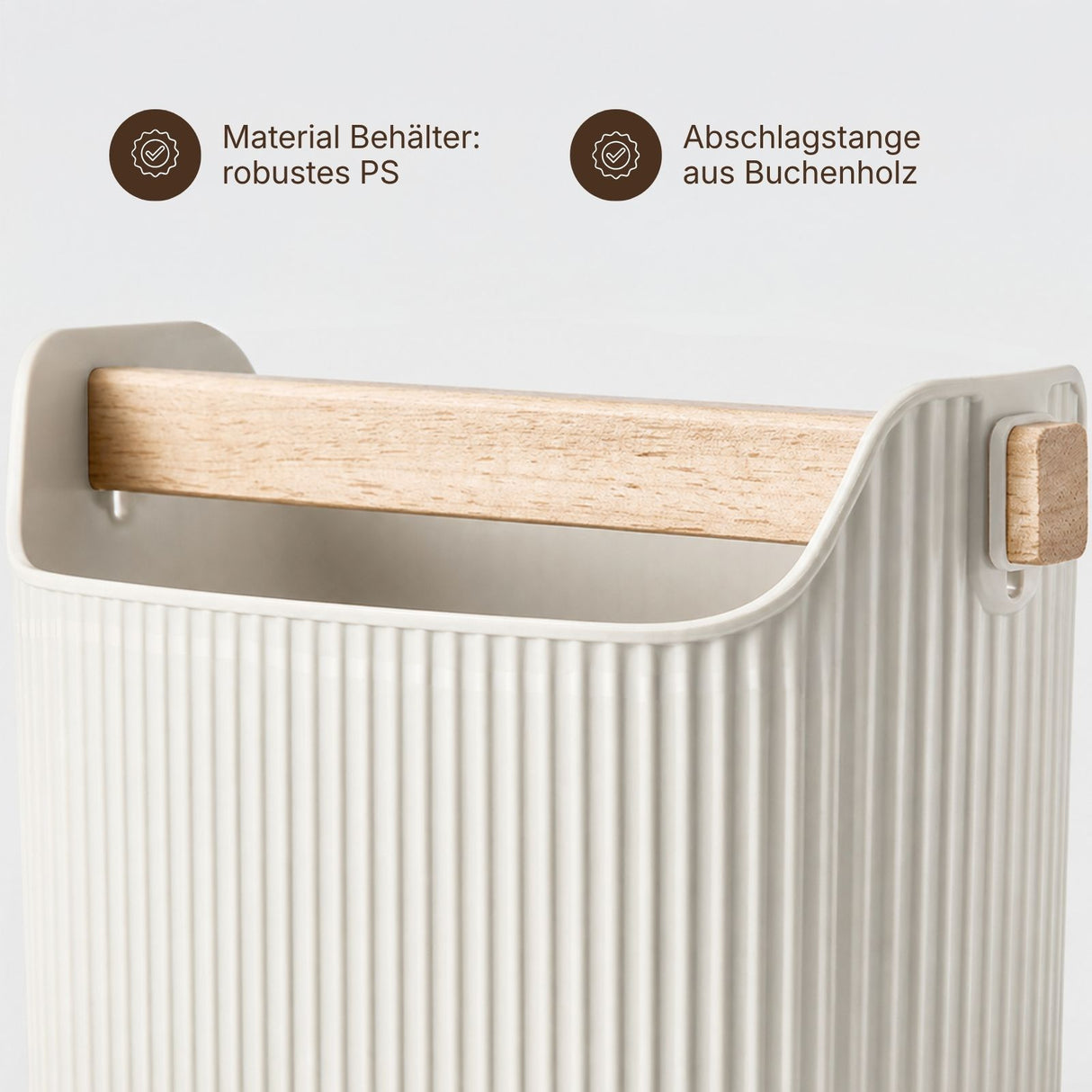 Kaffeesatz-Abklopfbehälter Abschlagbehälter Knock Box Kaffeesatzbox
