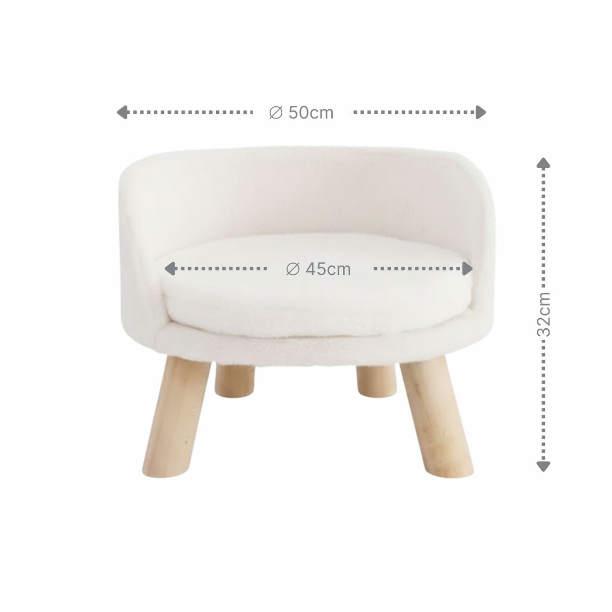 Katzenbett Grösse XL mit Kissen Liegeplatz Hochbett Katzensofa