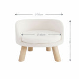 Katzenbett Grösse XL mit Kissen Liegeplatz Hochbett Katzensofa