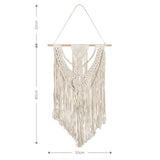 Makramee-Wandbehang Boho-Wandhänger Boho-Wanddeko Makramee-Hängedeko