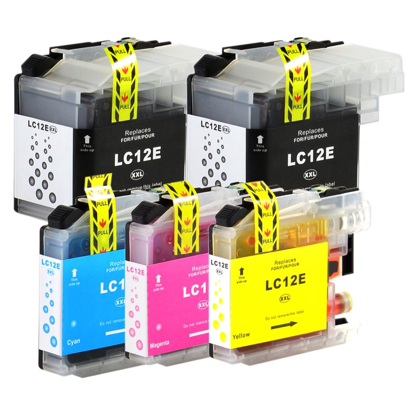 Alternative Tintenpatrone zu Brother LC-12E CMYK