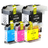 Alternative Tintenpatrone zu Brother LC-12E CMYK