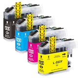 Alternative Tintenpatrone zu Brother LC-221 CMYK XL
