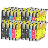 Alternative Tintenpatrone zu Brother LC-985 CMYK