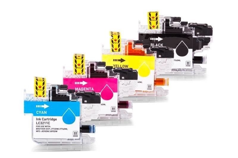 Alternative Tintenpatrone zu Brother LC-3211 CMYK