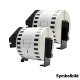 Alternative 62mm x 30m Endlos Etikette zu Brother DK-22205 2er-Pack
