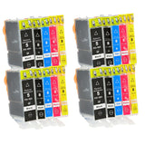 Alternative Tintenpatrone zu Canon PGI-5PGBK, CLI-8 CMYK