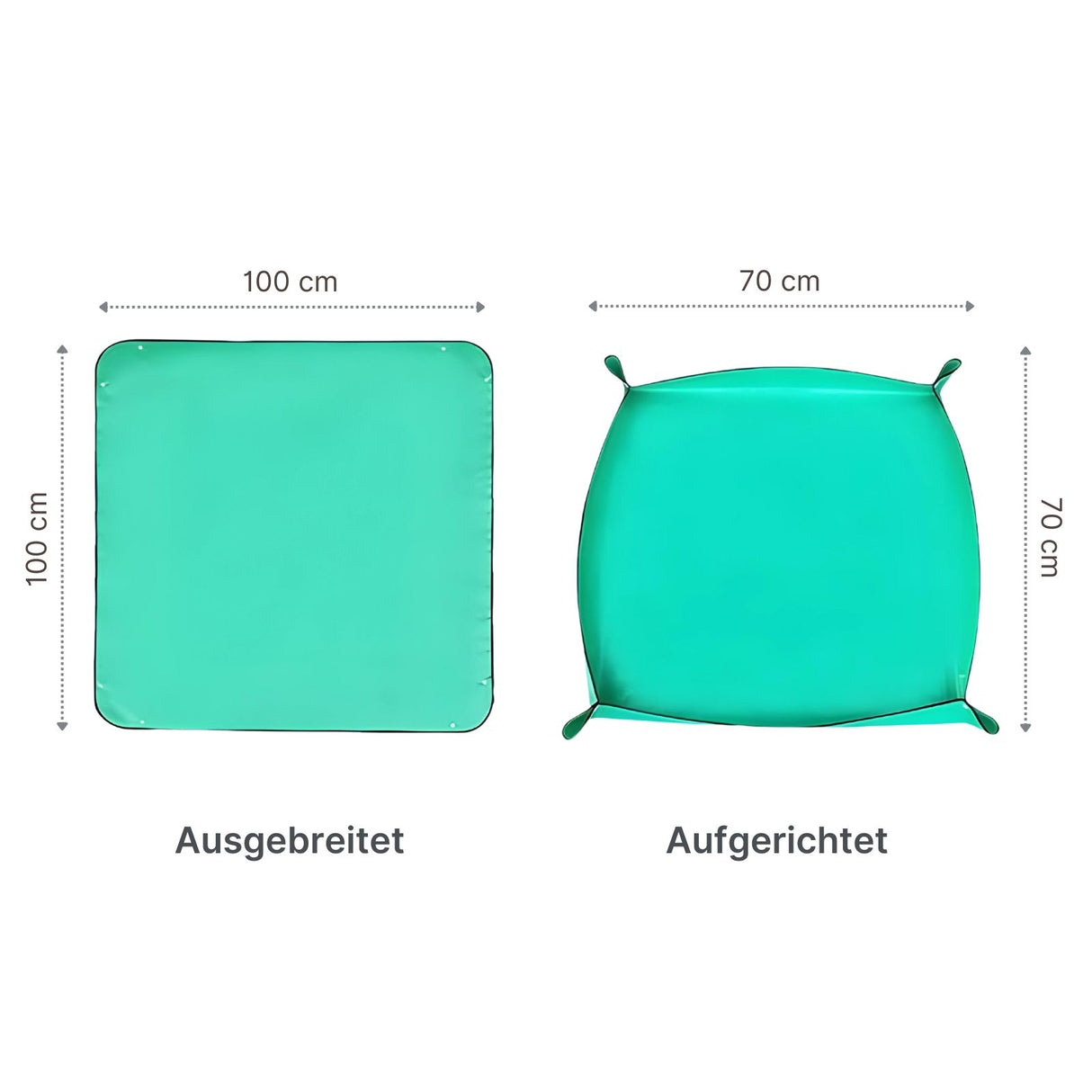 Umtopfmatte Gartenmatte Pflanzmatte Topfmatte Pflanzunterlage
