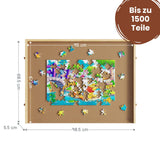 Puzzlebrett für 1500 Teile mit Auszügen Puzzletafel Puzzleunterlage