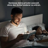 Wiederaufladbare Leselampe mit Ständer und Buch-Klemme LED-Leselicht Buchlampe Clip-Lampe