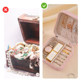 Reise-Schmuckkästchen Schmucketui Schmuckschatulle Travel Jewelry Box