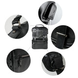 Laptop-Rucksack Tagesrucksack Business-Rucksack PU-Lederrucksack
