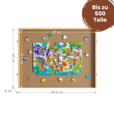 Puzzlebrett für 500 Teile mit Auszügen Puzzletafel Puzzleunterlage