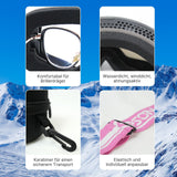 Magnetische Wintersportbrille Schutzbrille Snowboardbrille Skibrille