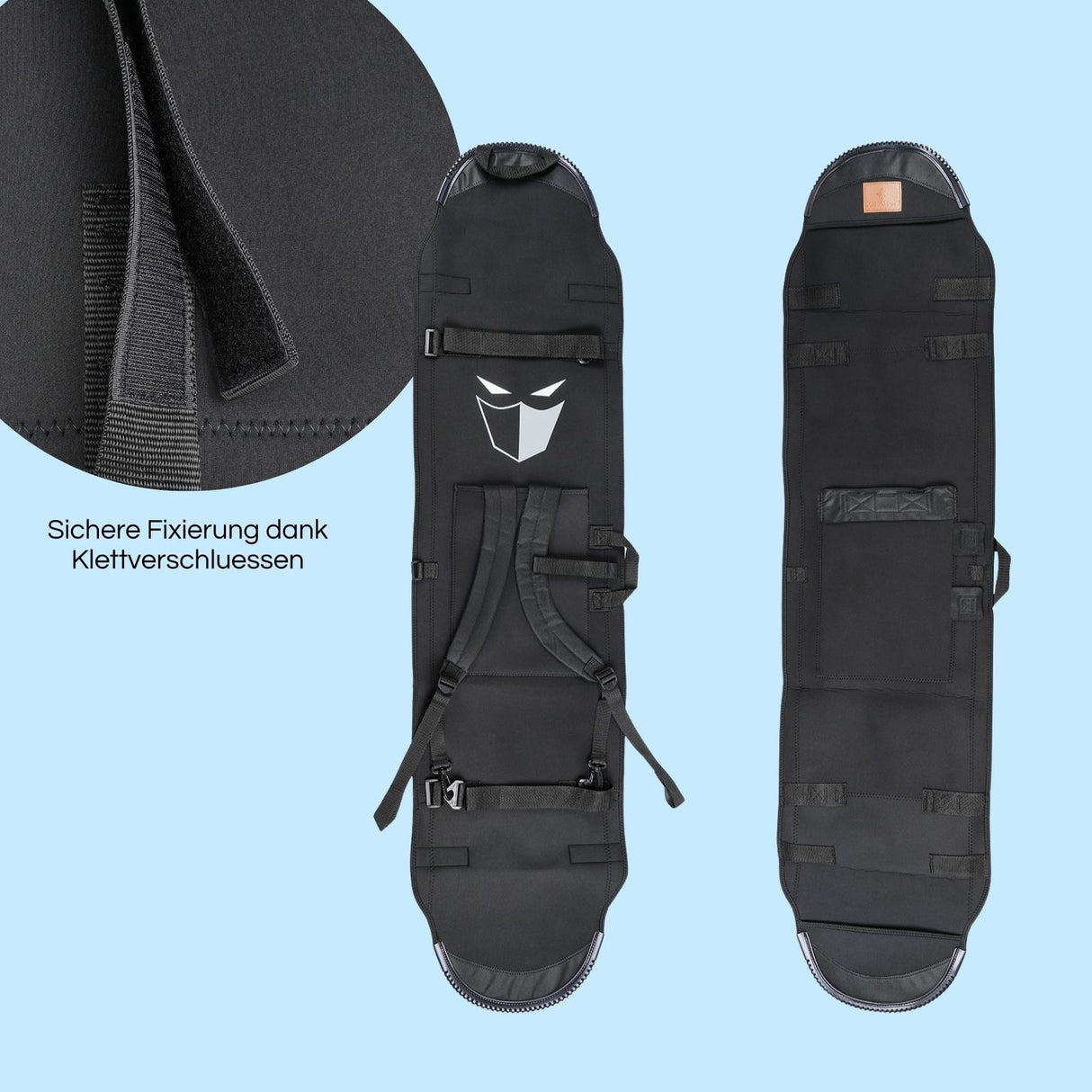 Snowboard-Rucksack 155cm Tragehilfe Transporttasche Tragetasche