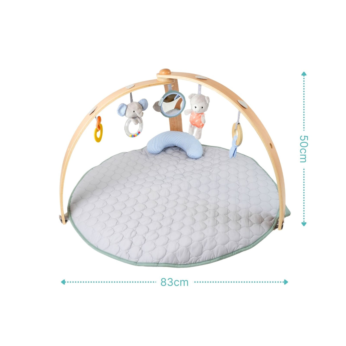 Baby-Spielmatte Spieldecke Krabbeldecke mit Spielbogen Activity Decke