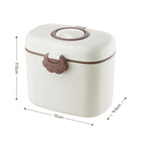 Baby-Milchpulverbox Milchpulverspender Aufbewahrungsbox Behälter Lebensmittelbox